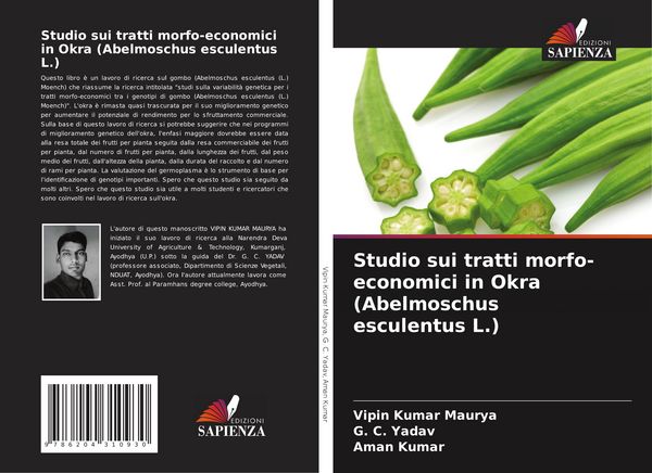 Produktbild: Studio sui tratti morfo-economici in Okra (Abelmoschus esculentus L.)