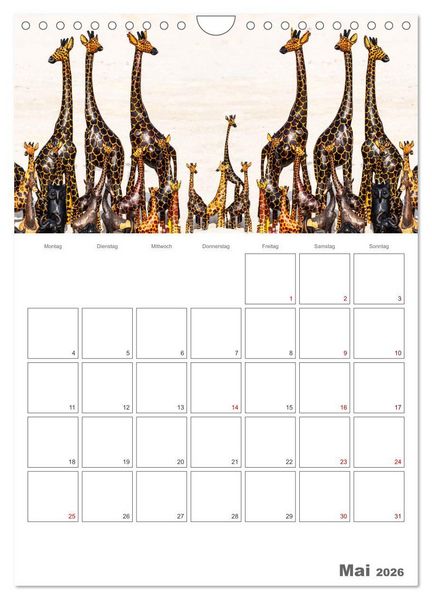Produktbild: Sansibar - Reiseplaner (Wandkalender 2026 DIN A4 hoch), CALVENDO Monatskalender