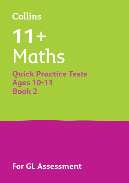 Produktbild: Collins 11+ Maths Quick Practice Tests Age 10-11 (Year 6) Book 2
