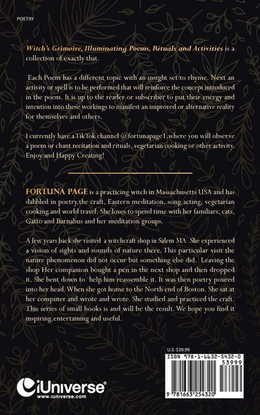 Produktbild: Witch's Grimoire Illuminating Poems, Rituals and Activities