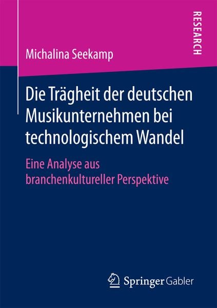 Produktbild: Die Tr&auml;gheit der deutschen Musikunternehmen bei technologischem Wandel
