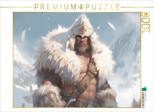 Produktbild: CALVENDO Puzzle Berserker im Fellgewand | 1000 Teile Lege-Gr&ouml;&szlig;e 64x48cm Foto-Puzzle f&uuml;r gl&uuml;ckliche Stunden