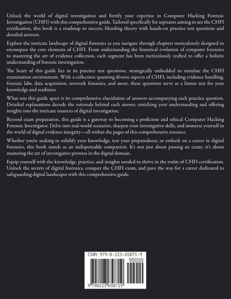 Produktbild: CHFI Computer Hacking Forensic Investigator The Ultimate Study Guide to Ace the Exam