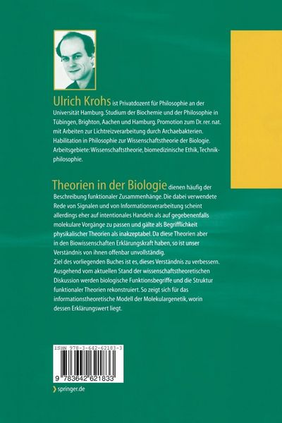 Produktbild: Eine Theorie biologischer Theorien