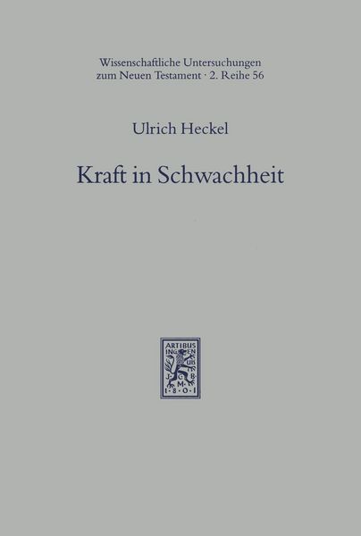 Produktbild: Kraft in Schwachheit