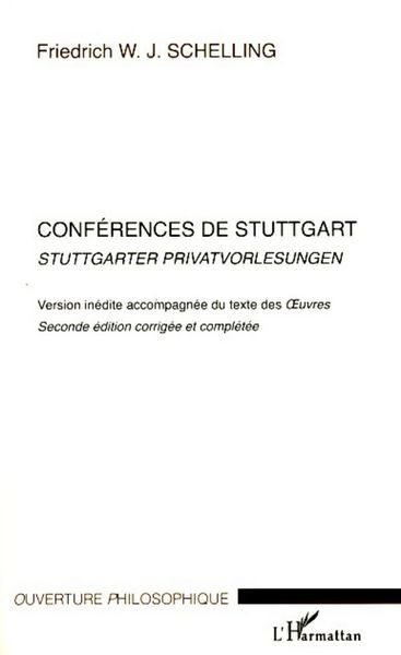 Produktbild: Conf&eacute;rences de Stuttgart