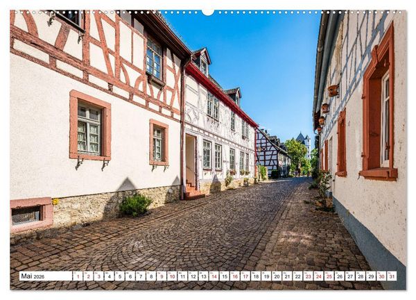 Produktbild: Historisches Eltville (Wandkalender 2026 DIN A2 quer), CALVENDO Monatskalender