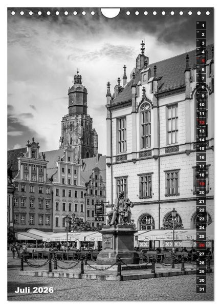 Produktbild: BRESLAU SCHWARZWEI&szlig; (Wandkalender 2026 DIN A4 hoch), CALVENDO Monatskalender