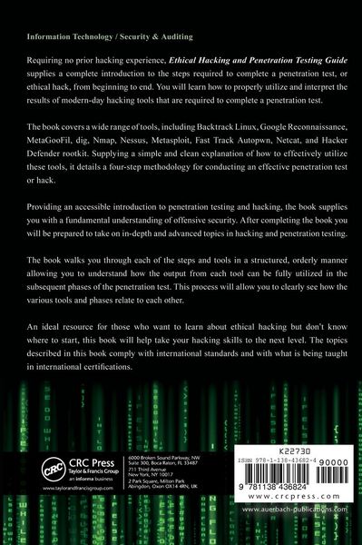 Produktbild: Ethical Hacking and Penetration Testing Guide