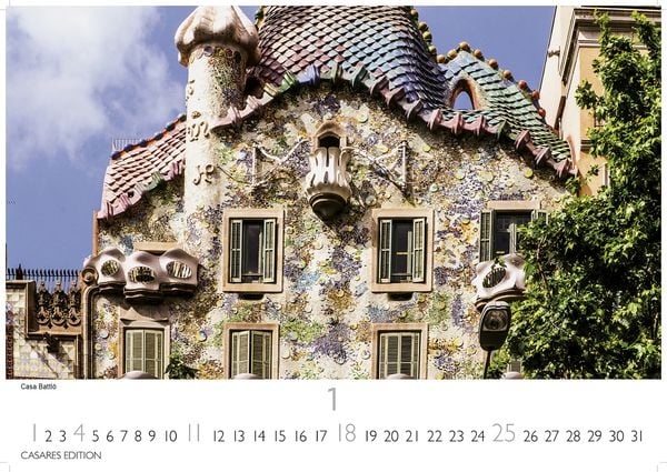 Produktbild: Barcelona Kalender 2026 – Wandkalender | Fotokalender Spanien 35x50cm - Foto. mit den schönsten Motiven, Sehenswürdigkeiten & Inspirationen"