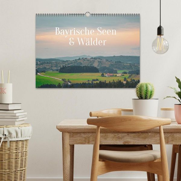 Produktbild: Bayrische Seen und W&auml;lder (Wandkalender 2027 DIN A3 quer), CALVENDO Monatskalender