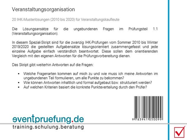 Produktbild: Veranstaltungsorganisation