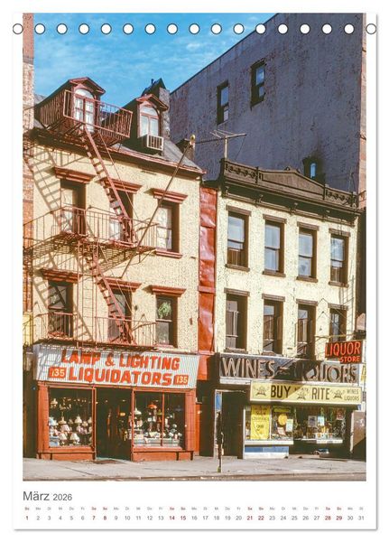 Produktbild: New York 1975 (Tischkalender 2026 DIN A5 hoch), CALVENDO Monatskalender