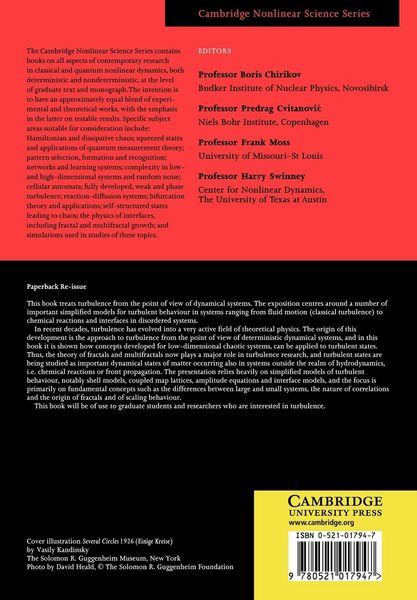 Produktbild: Dynamical Systems Approach to Turbulence