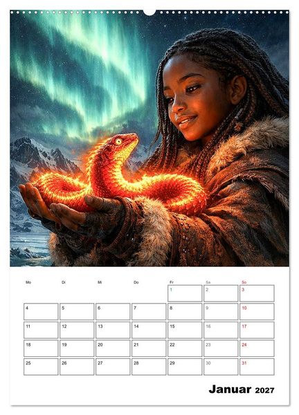 Produktbild: Kleine Gef&auml;hrten (Wandkalender 2027 DIN A2 hoch), CALVENDO Monatskalender