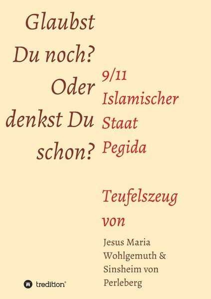 Produktbild: Glaubst Du noch oder denkst Du schon?