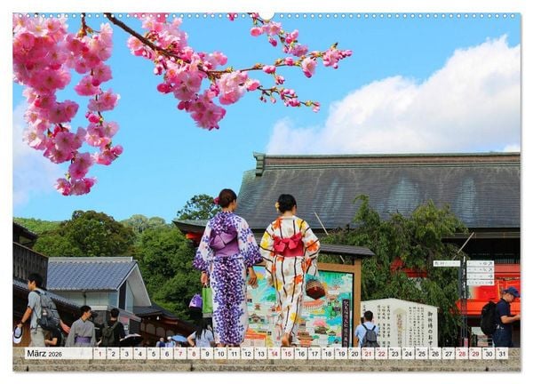 Produktbild: Exotische Bilderreise durch Japan (hochwertiger Premium Wandkalender 2026 DIN A2 quer), Kunstdruck in Hochglanz