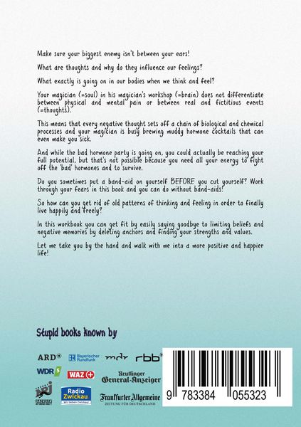 Produktbild: Gedankendoof - The Stupid Book about Thoughts - The power of thoughts: How to break negative patterns of thinking and feeling, build your self-esteem and create a happy life