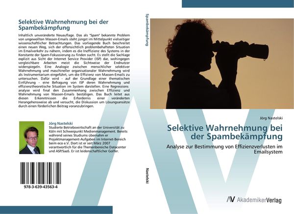 Produktbild: Selektive Wahrnehmung bei der Spambek&auml;mpfung