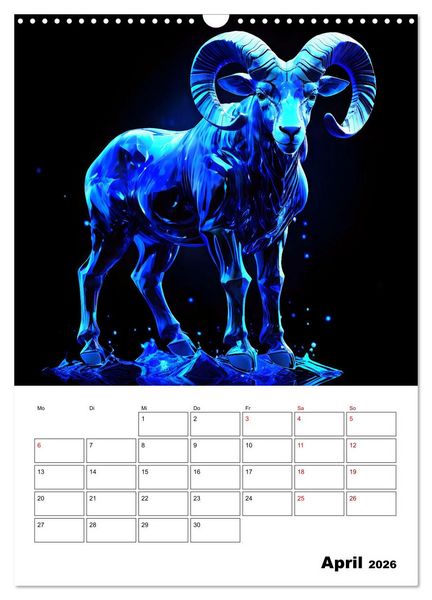 Produktbild: Die Konstellationen der Sterne (Wandkalender 2026 DIN A3 hoch), CALVENDO Monatskalender