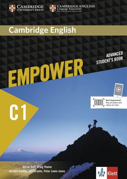 Cambridge English Empower C1, Taschenbuch von , Klett Sprachen GmbH, 9783125404090