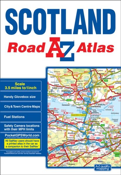 Produktbild: A-Z maps: Scotland A-Z Road Atlas