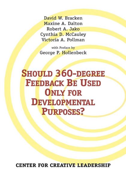 Produktbild: Should 360-degree Feedback Be Only Used For Developmental Purposes?