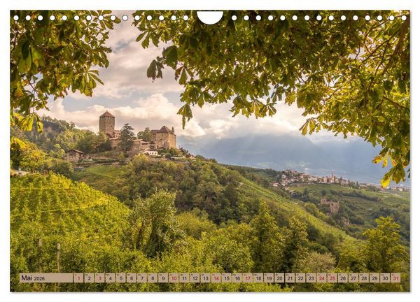 Produktbild: S&uuml;dtirol - Meraner Land (Wandkalender 2026 DIN A4 quer), CALVENDO Monatskalender
