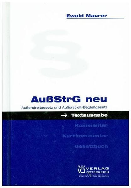 Produktbild: AussStrG neu