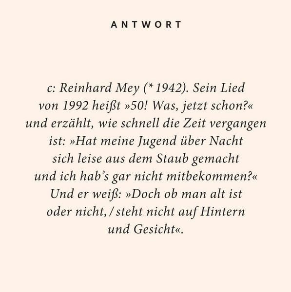 Produktbild: 50. Geburtstag. Das Quiz