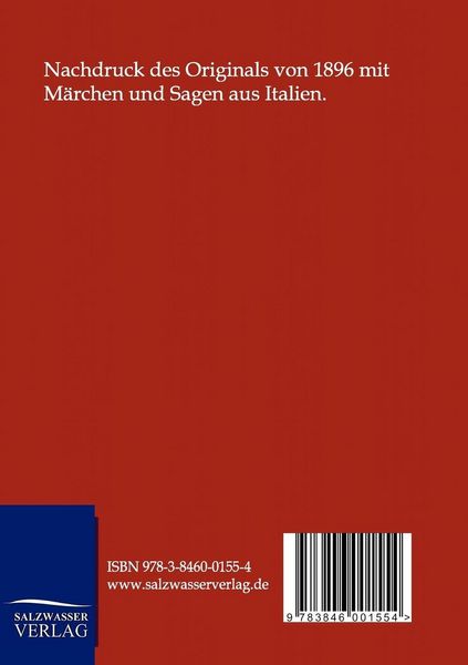 Produktbild: Aus der italienischen Sagen- und M&auml;rchenwelt