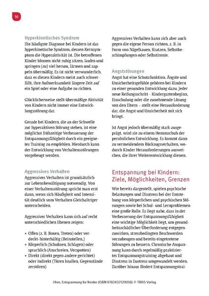 Produktbild: Entspannung f&uuml;r Kinder