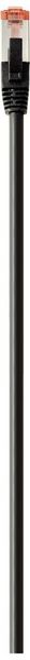 Produktbild: Renkforce RF-5771528 RJ45 Patchkabel CAT 6 S/FTP 2.00m Schwarz Halogenfrei 1St.