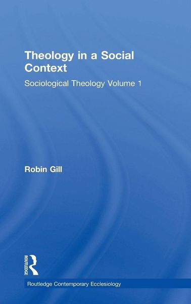 Produktbild: Theology in a Social Context