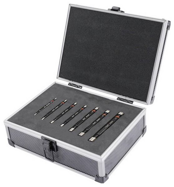 Produktbild: Dasqua 6614-1005 Einstelllehre 3 - 12mm Anzahl Bl&auml;tter: 7