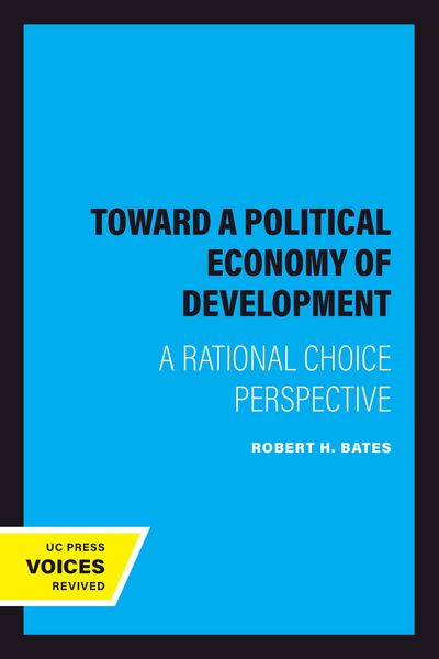 Produktbild: Toward a Political Economy of Development