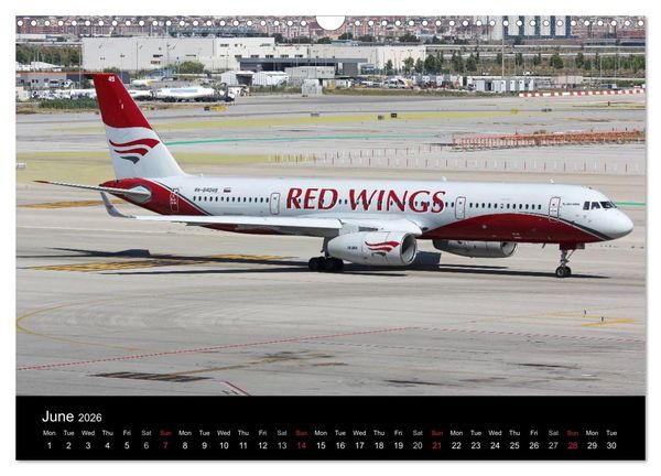 Produktbild: Airliners of the World (Wall Calendar 2026 DIN A3 landscape), CALVENDO 12 Month Wall Calendar