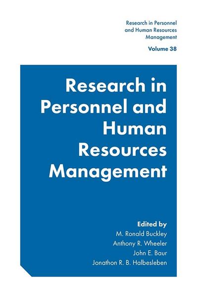 Produktbild: Research in Personnel and Human Resources Management