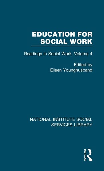 Produktbild: Education for Social Work