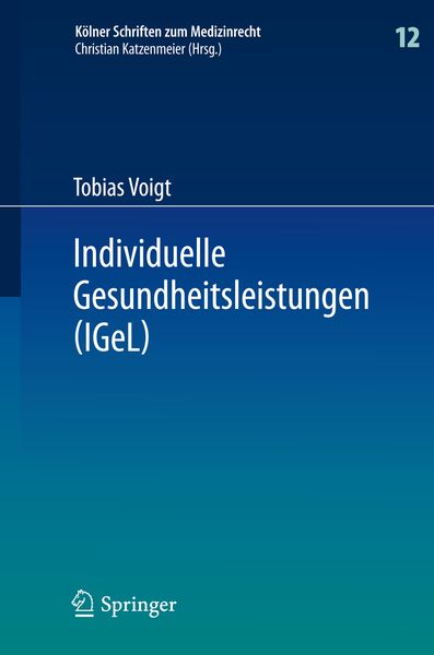 Produktbild: Individuelle Gesundheitsleistungen (IGeL)