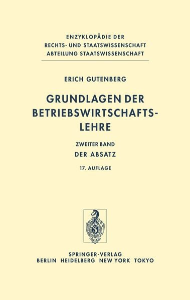 Produktbild: Grundlagen der Betriebswirtschaftslehre