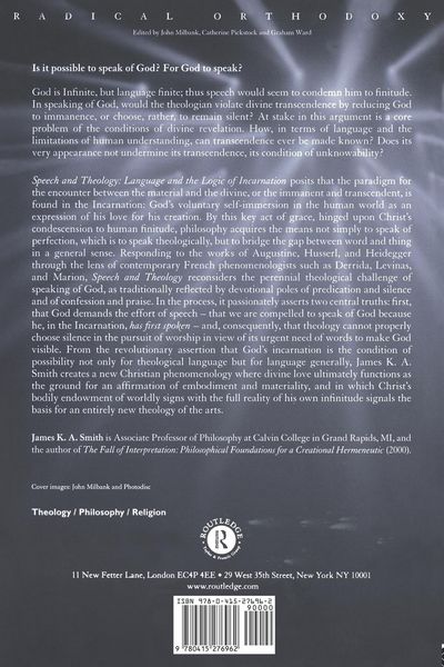 Produktbild: Speech and Theology