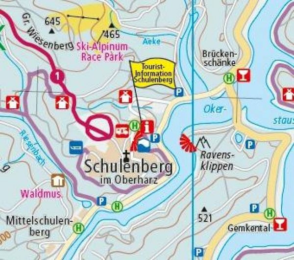 Produktbild: Harz Wintersportkarte 1 : 50 000