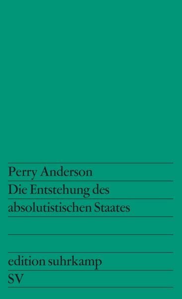 Produktbild: Die Entstehung des absolutistischen Staates