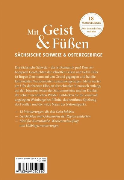 Produktbild: Mit Geist & F&uuml;&szlig;en S&auml;chsische Schweiz