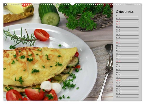 Produktbild: Gro&szlig;mutters K&uuml;che (hochwertiger Premium Wandkalender 2026 DIN A2 quer), Kunstdruck in Hochglanz