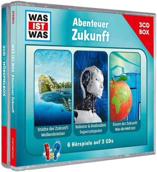 WAS IST WAS 3-CD Hörspielbox. Abenteuer Zukunft