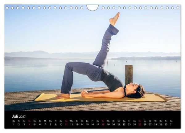 Produktbild: Yoga (Wandkalender 2027 DIN A4 quer), CALVENDO Monatskalender