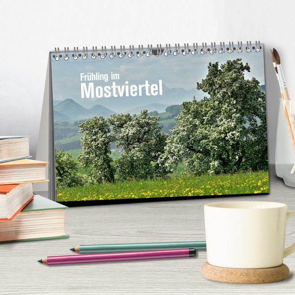 Produktbild: Fr&uuml;hling im Mostviertel (Tischkalender 2026 DIN A5 quer), CALVENDO Monatskalender