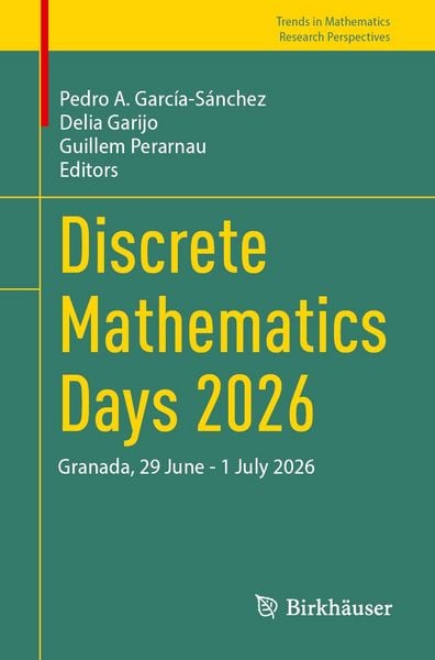 Produktbild: Discrete Mathematics Days 2026